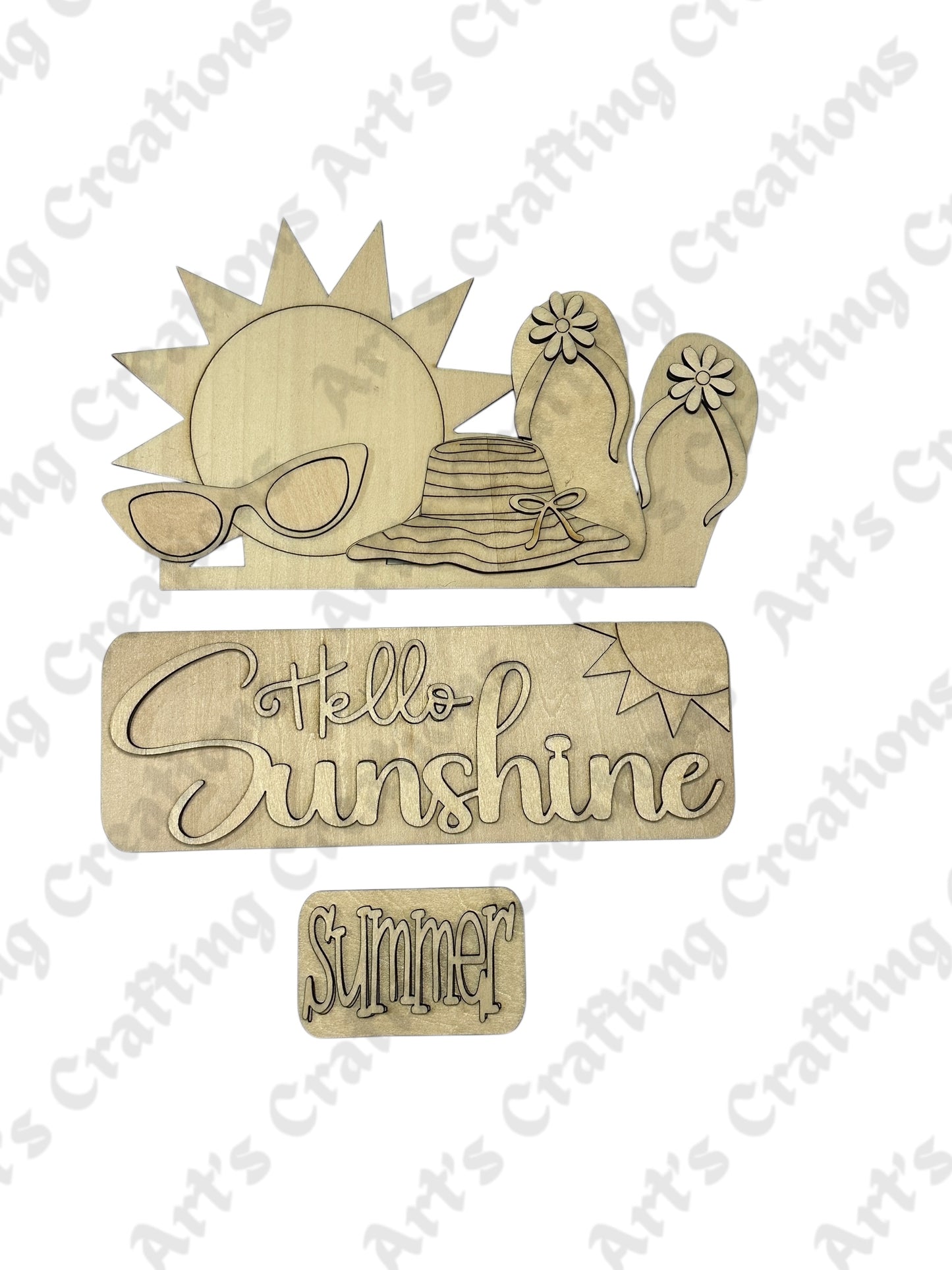 12" Interchangeable Insert Hello Sunshine