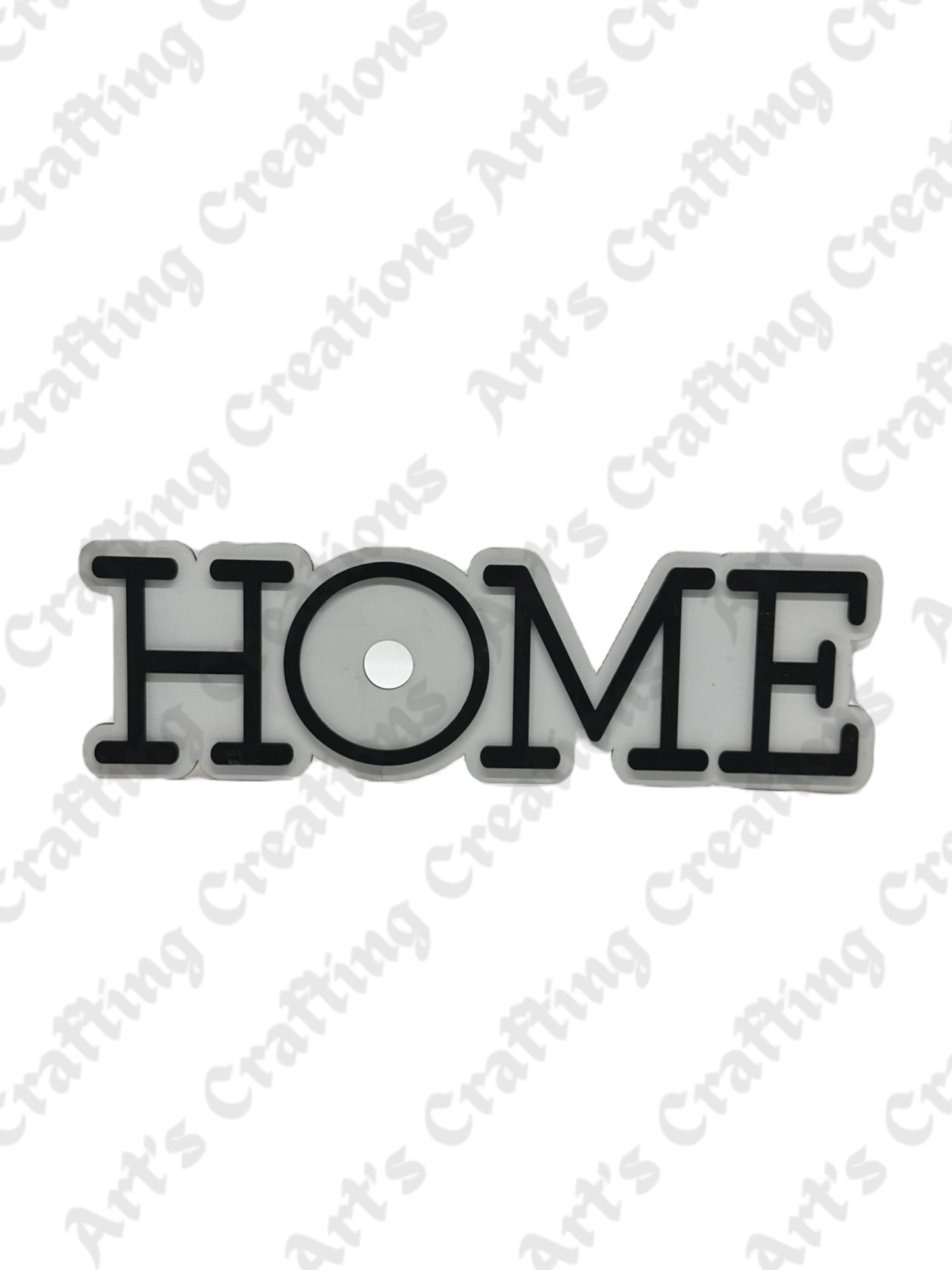 3” Round Interchangeable Home Sign
