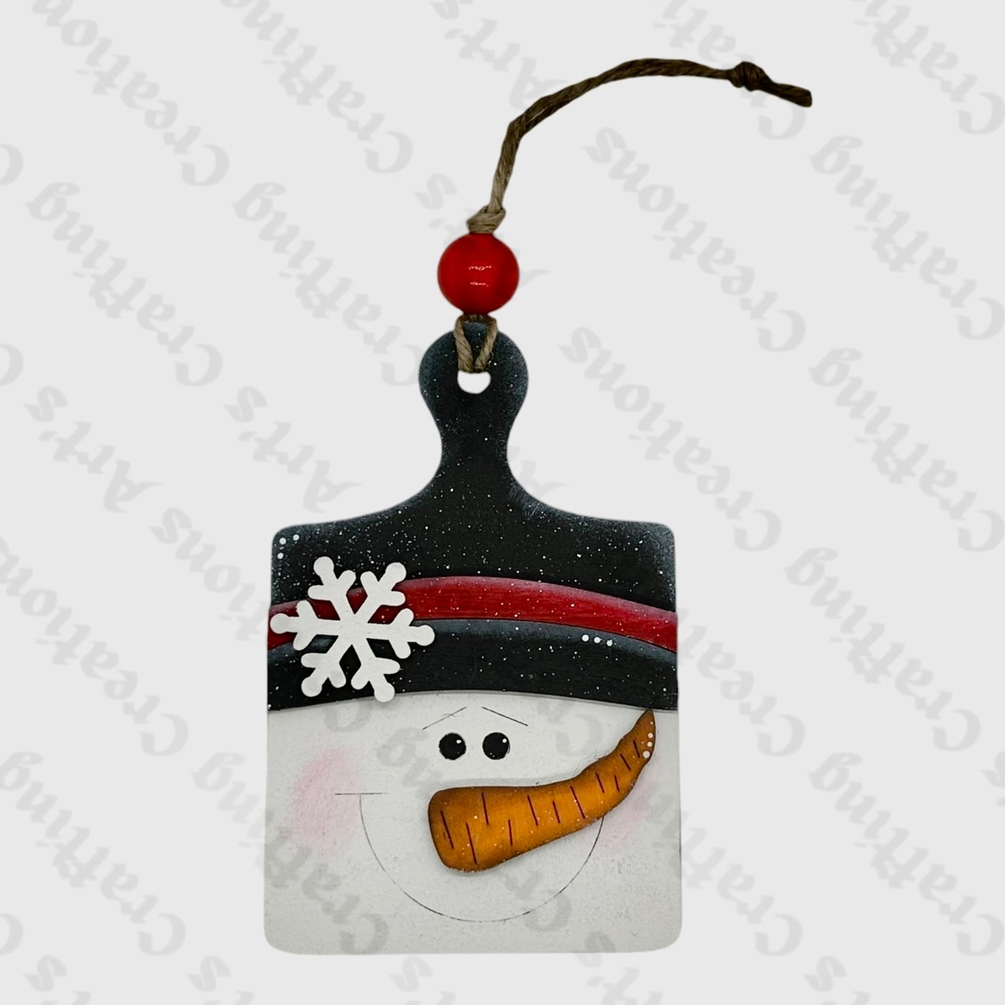 Snowman Gift Card Holder Ornament