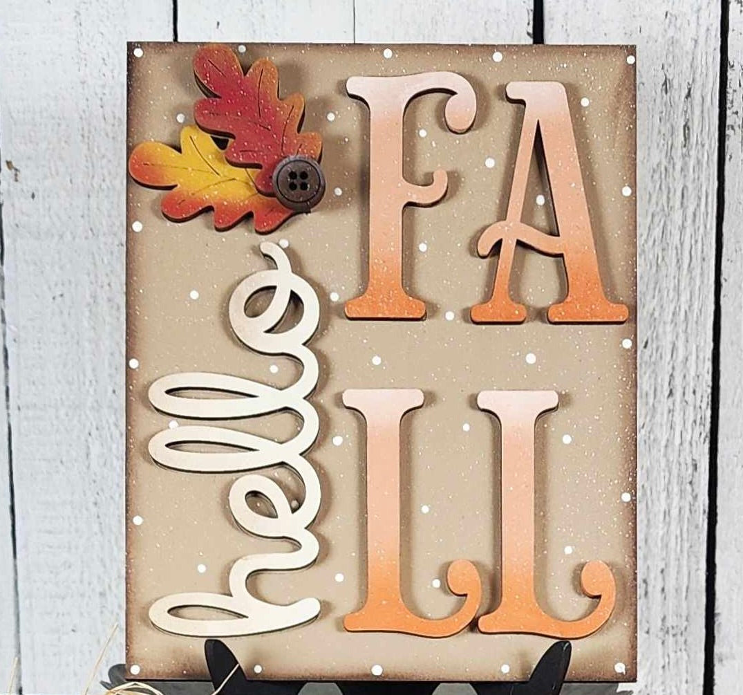 5x6 Interchangeable Insert - Hello Fall Harvest