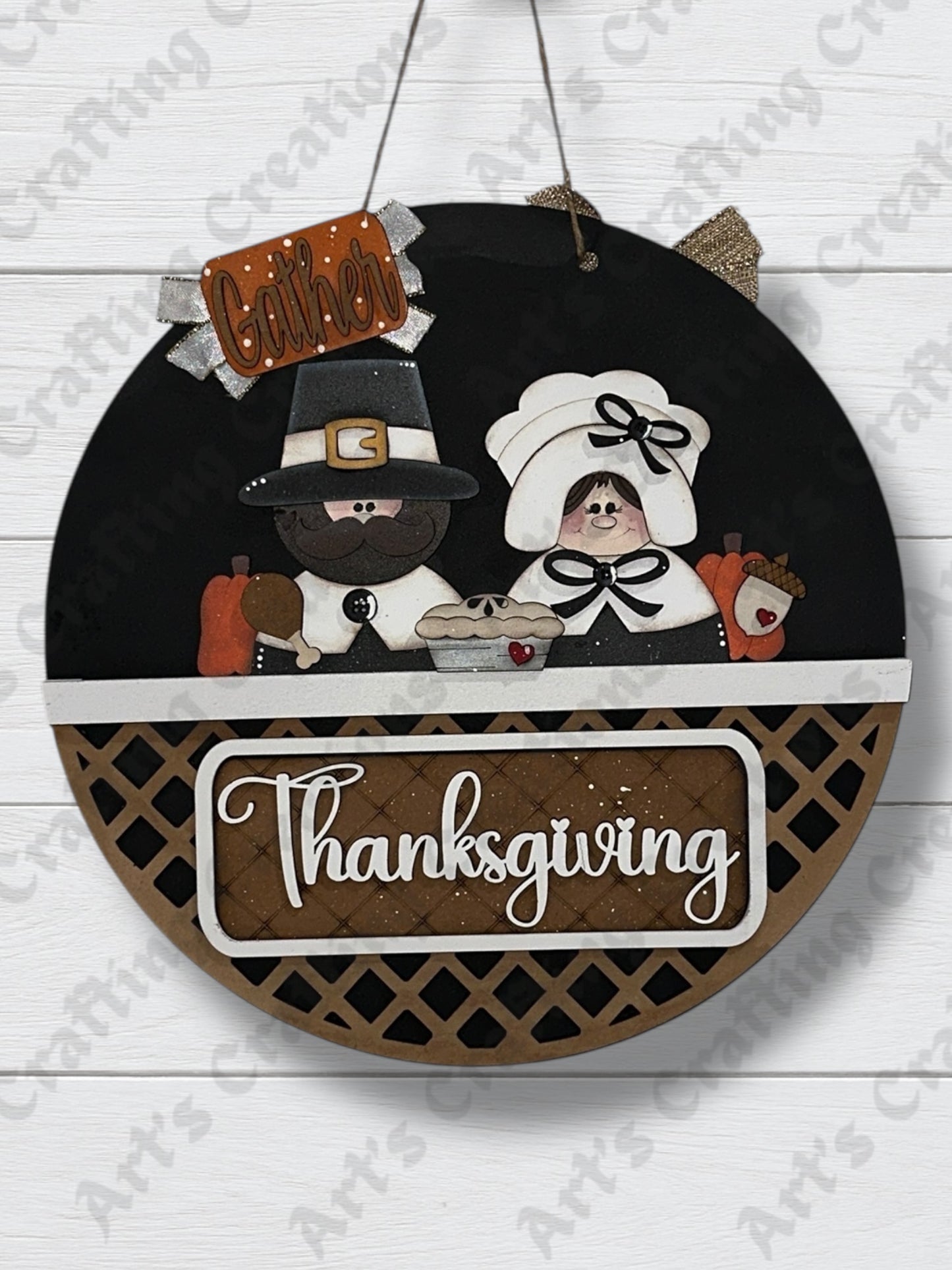 12" Interchangeable Base - Round Sign Double Sided