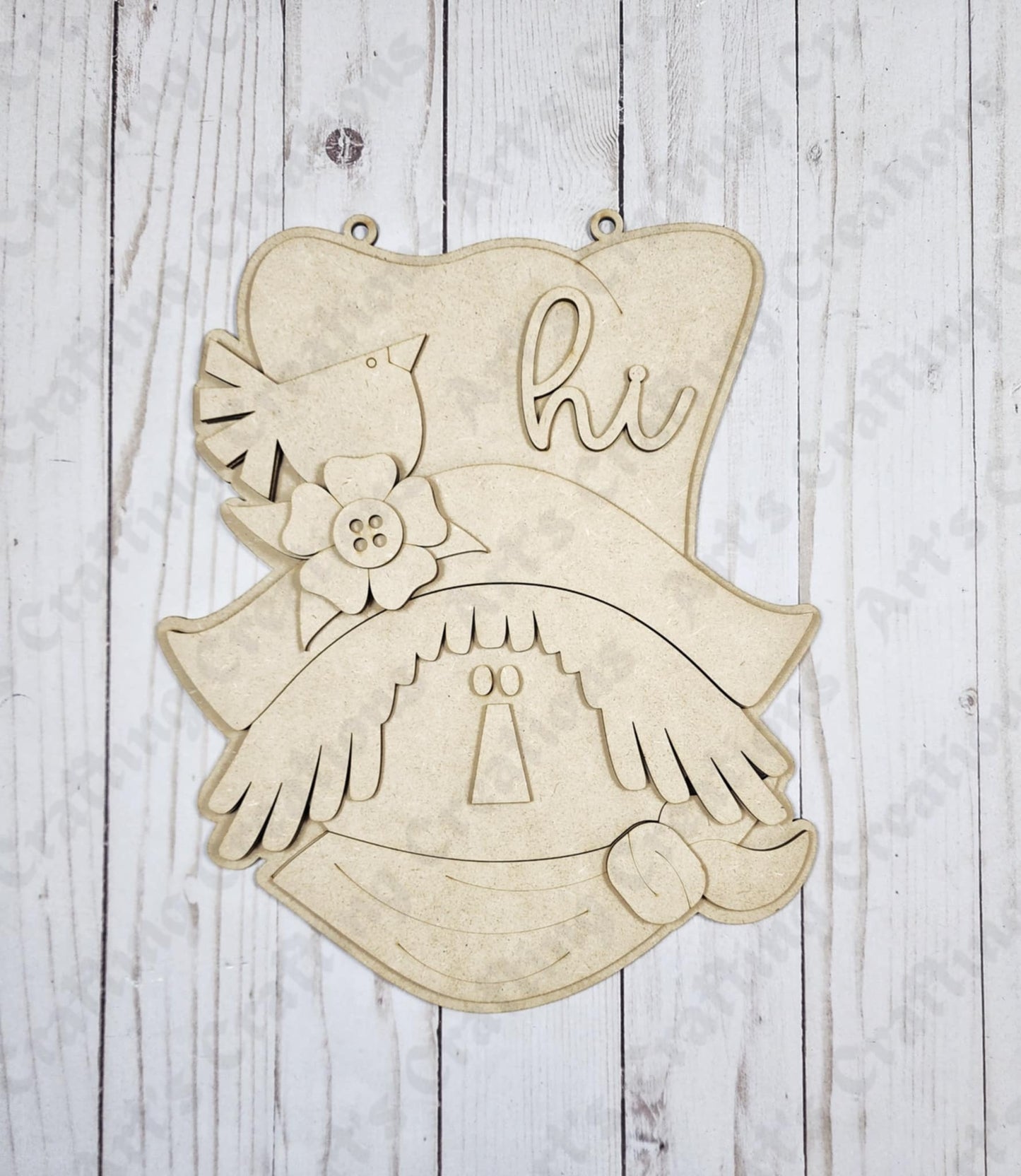 Scarecrow Door Hanger