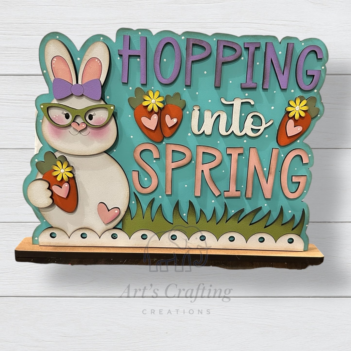 Hopping Into Spring - Shelf Sitter