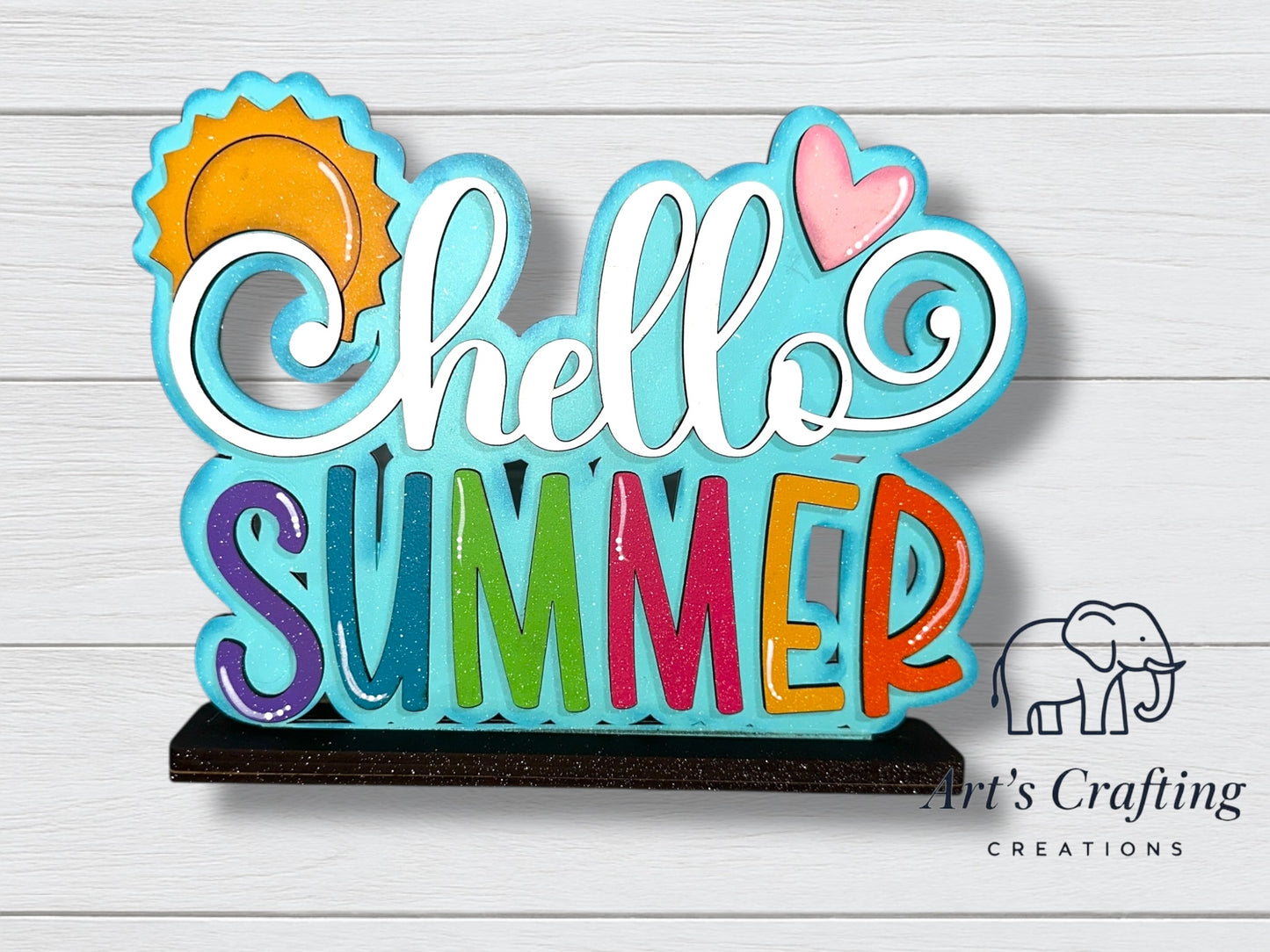 Hello Summer - Shelf Sitter