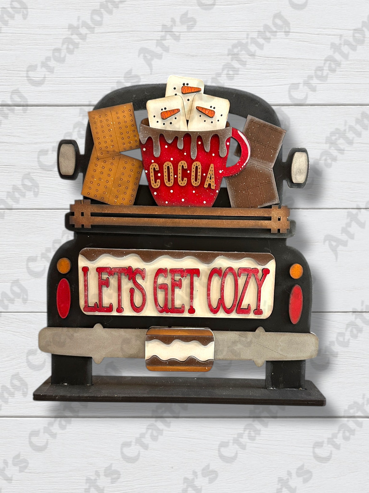 12" Interchangeable Insert - Lets Get Cozy