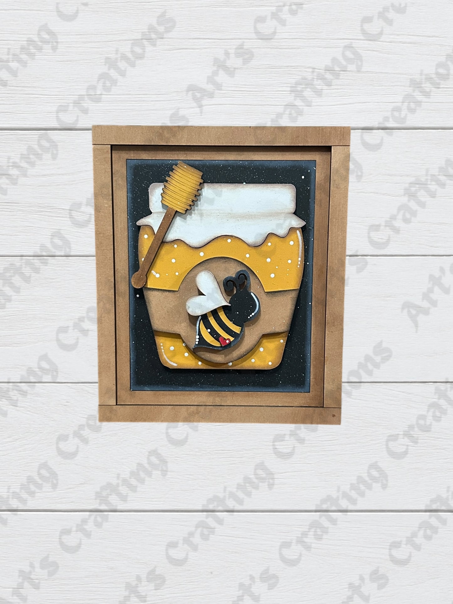 5x6 Interchangeable Insert - Honey Jar