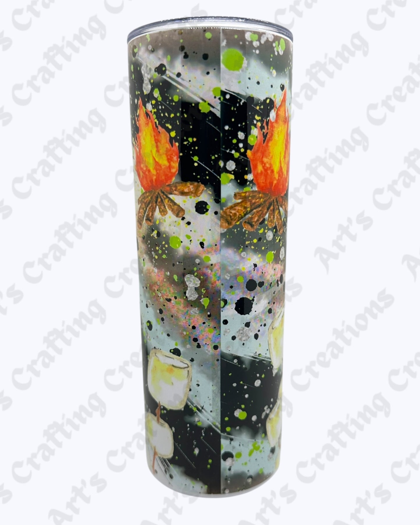 Camping Rules 20 oz Sublimation Tumbler