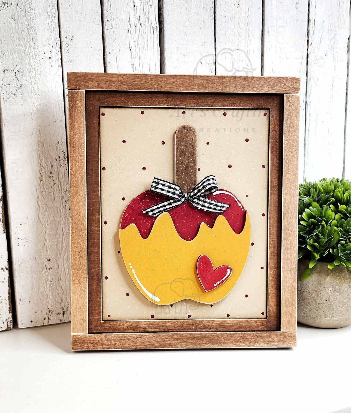 5x6 Interchangeable Insert - Carmel Apple