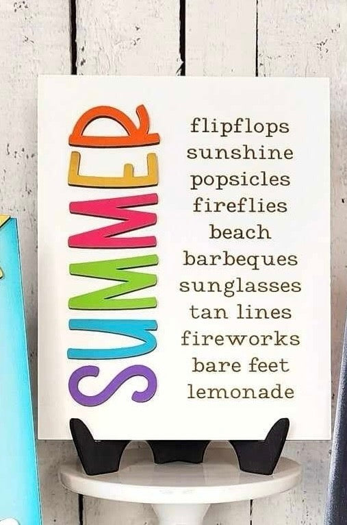 5x6 Interchangeable Insert - Summer
