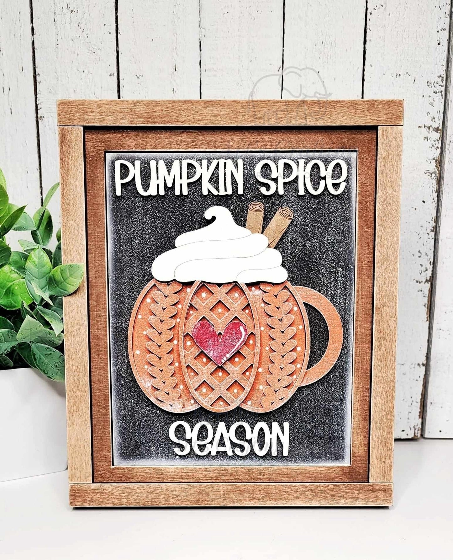 5x6 Interchangeable Insert - Pumpkin Spice Season