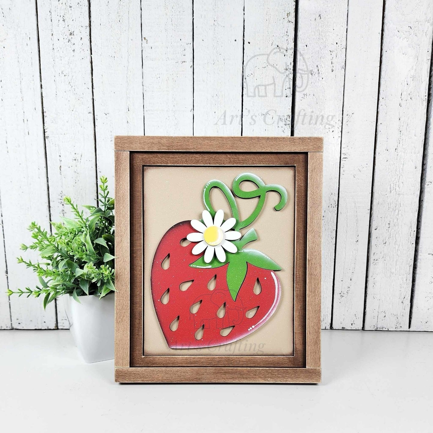 5x6 Interchangeable Insert - Strawberry