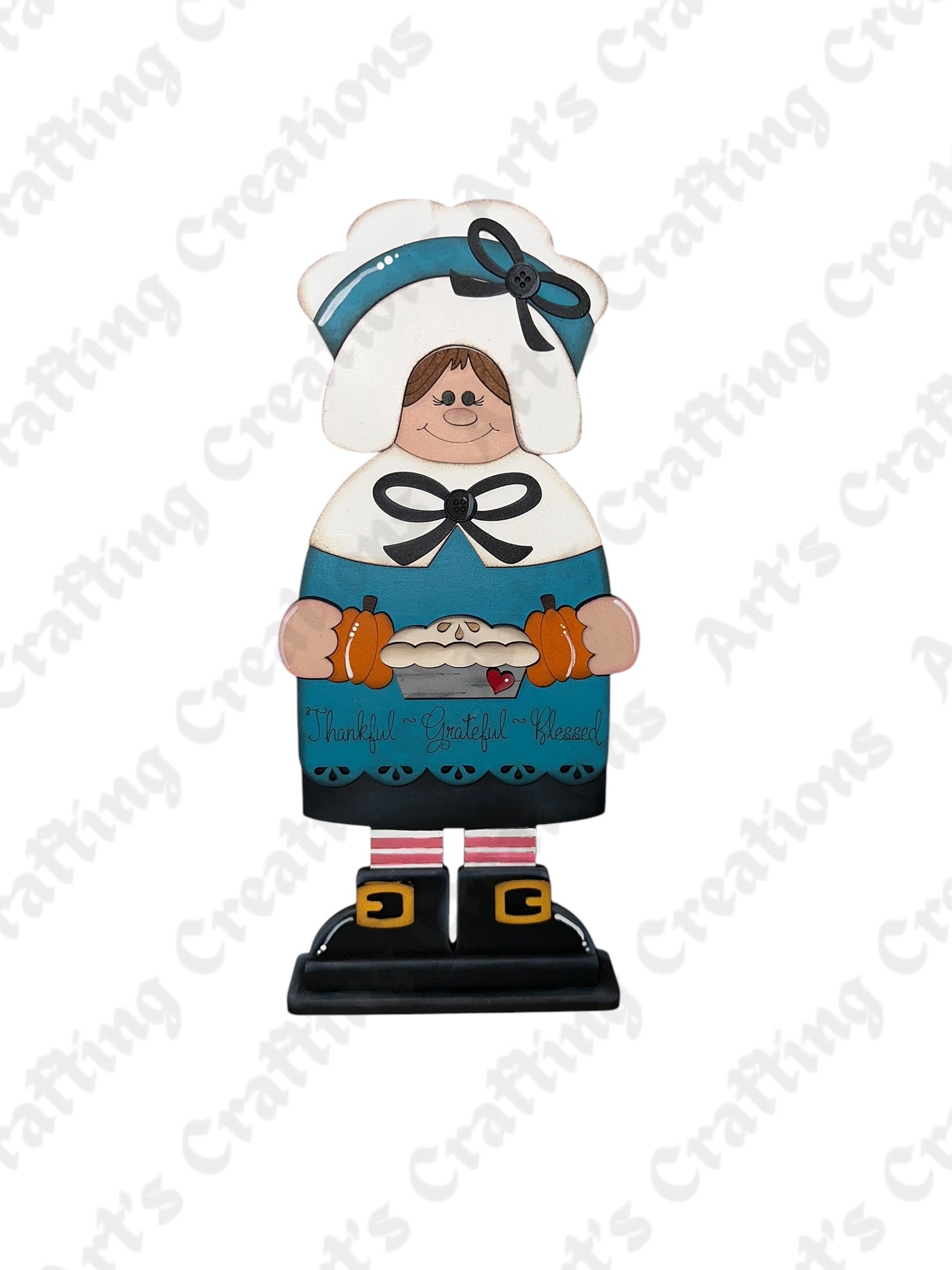 Standing Pilgrim Girl - Shelf Sitter
