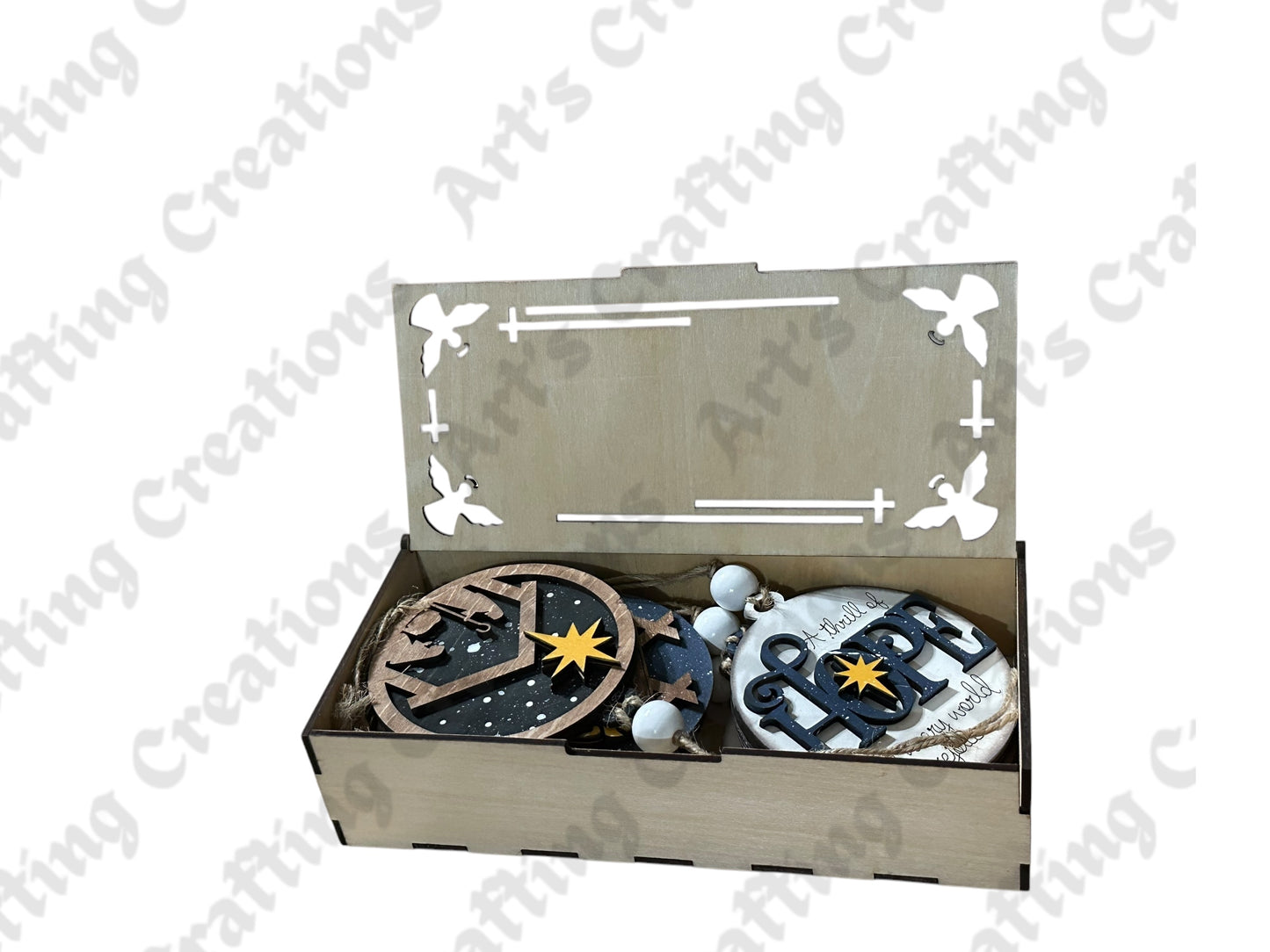 True Story Ornament Set