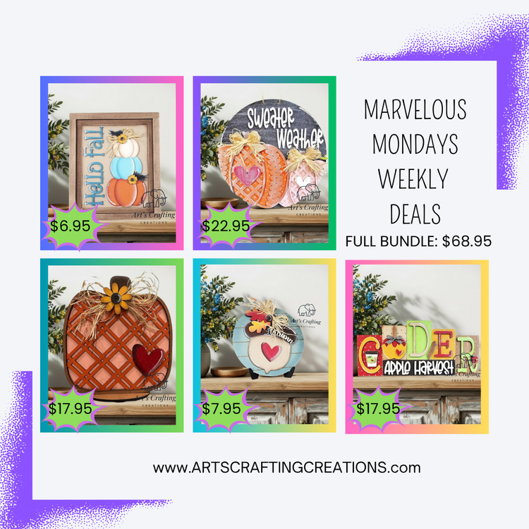 Marvelous Mondays Weekly Deals