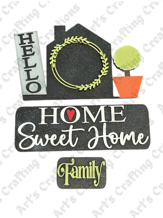 12” Interchangeable Insert - Home Sweet Home