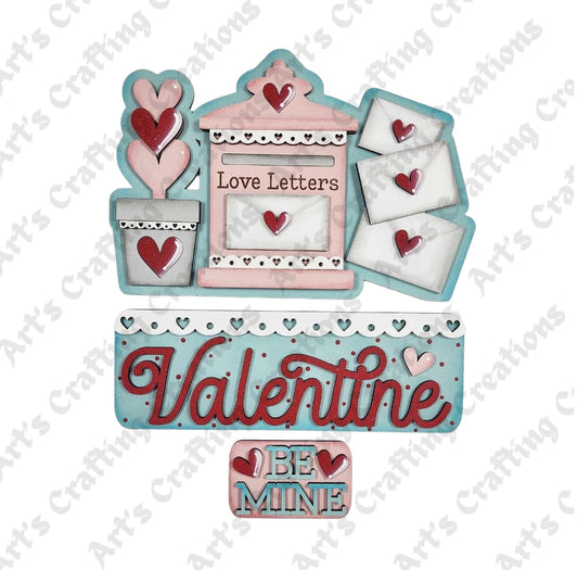12" Interchangeable Insert - Love Letters