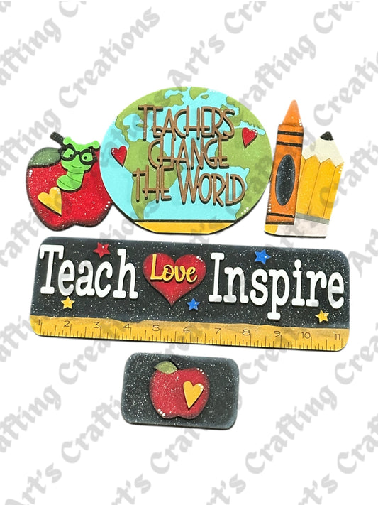 12" Interchangeable Insert - Teach Love Inspire
