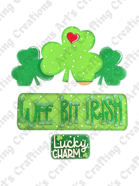 12" Interchangeable Insert - Wee Bit Irish