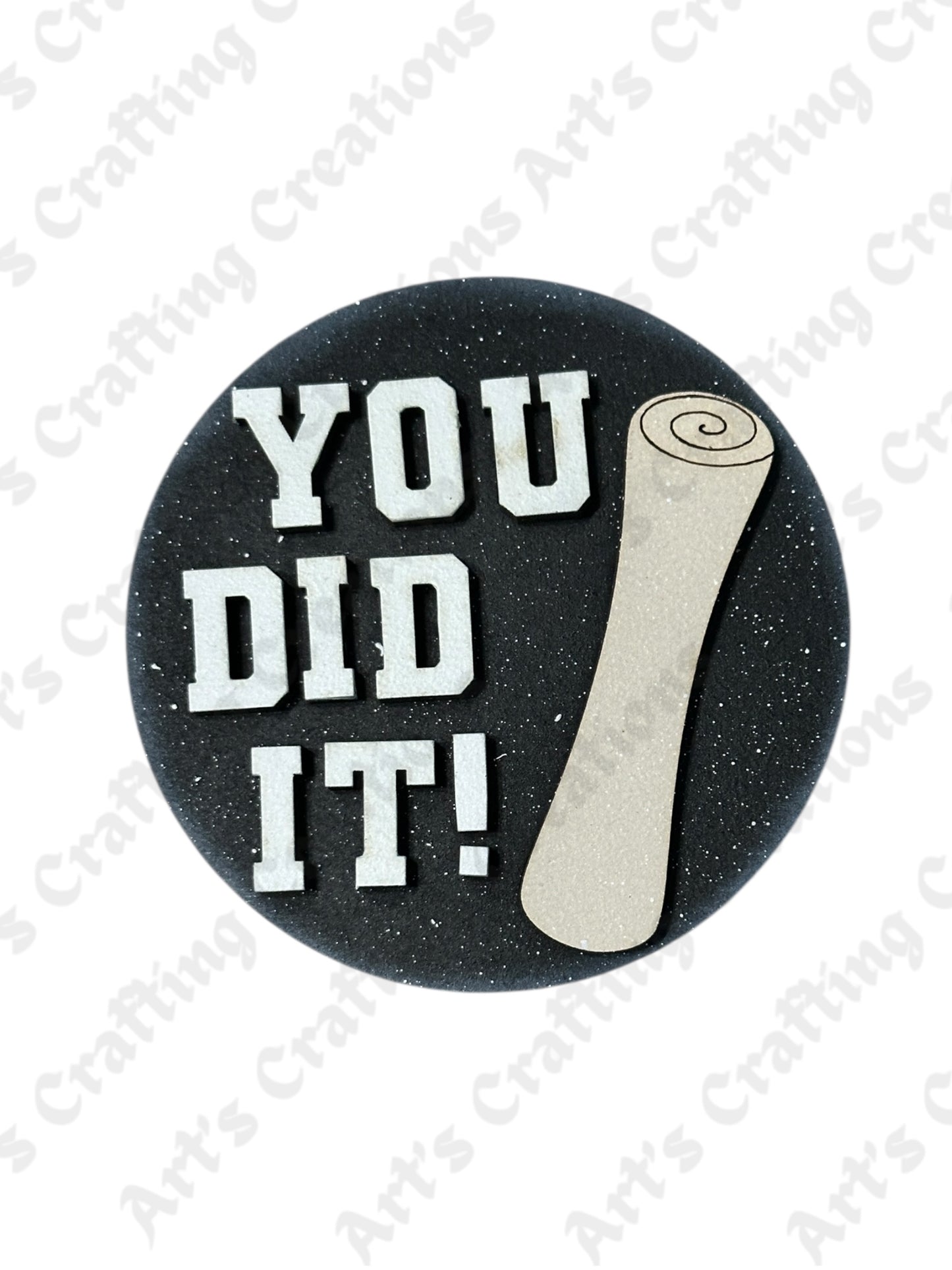 3" Round Insert You did it!