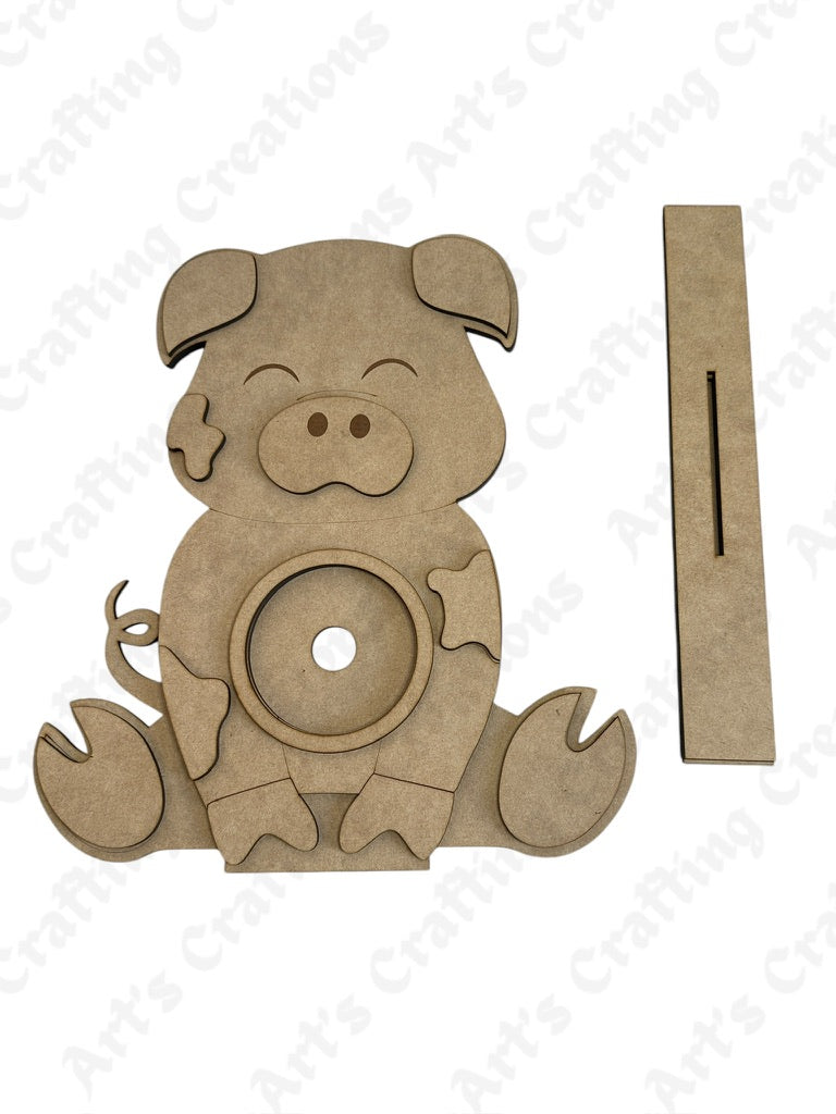 3" Round Interchangeable Pig