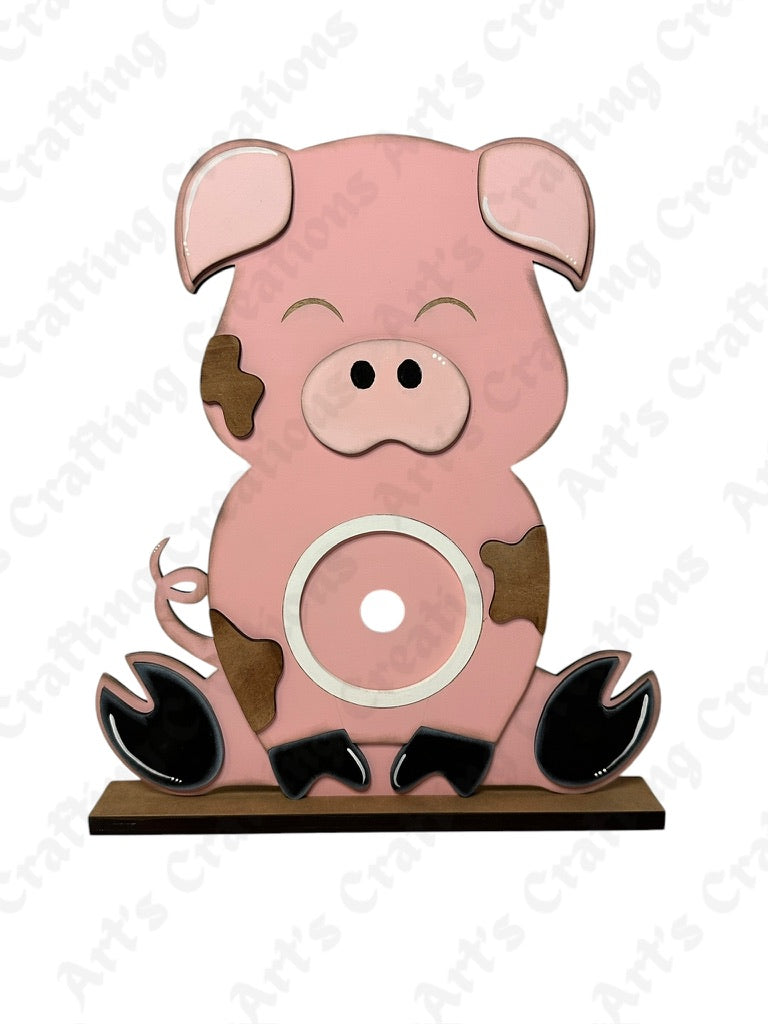 3" Round Interchangeable Pig