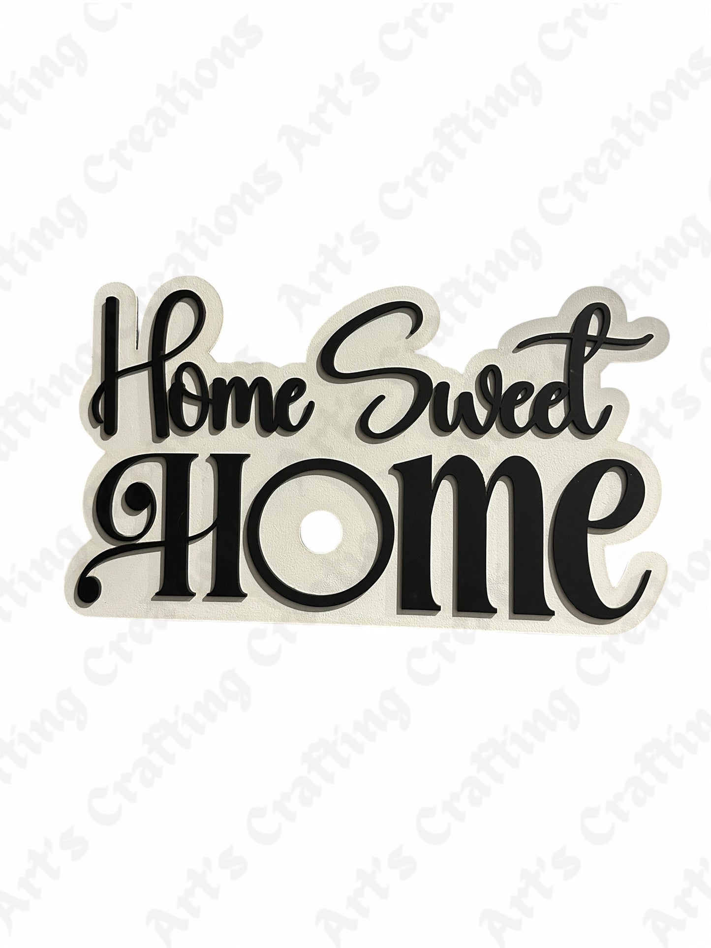 3" Round Interchangeable Home Sweet Home Base