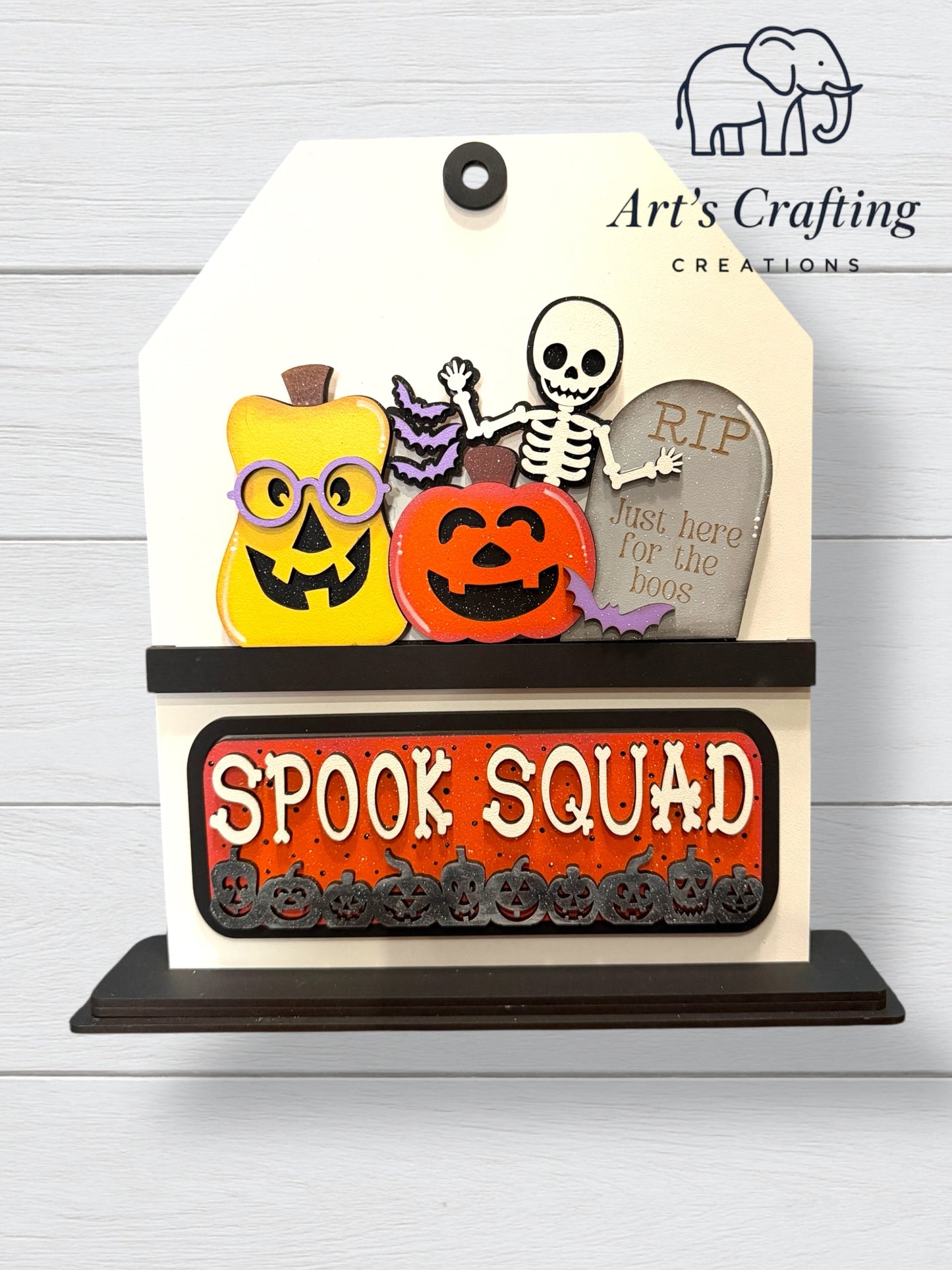 12” Interchangeable Base - Tag Standing