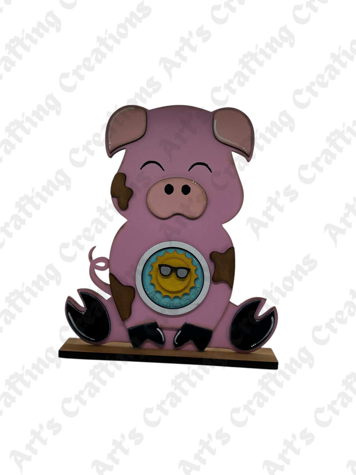 3" Round Interchangeable Pig