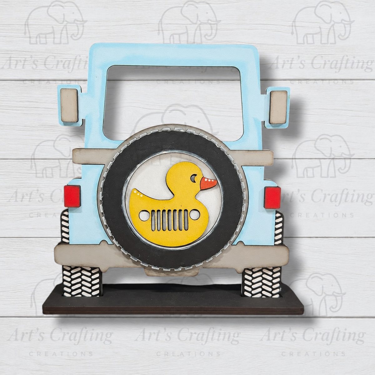 3" Round Insert - Off Road Ducky - Specialty
