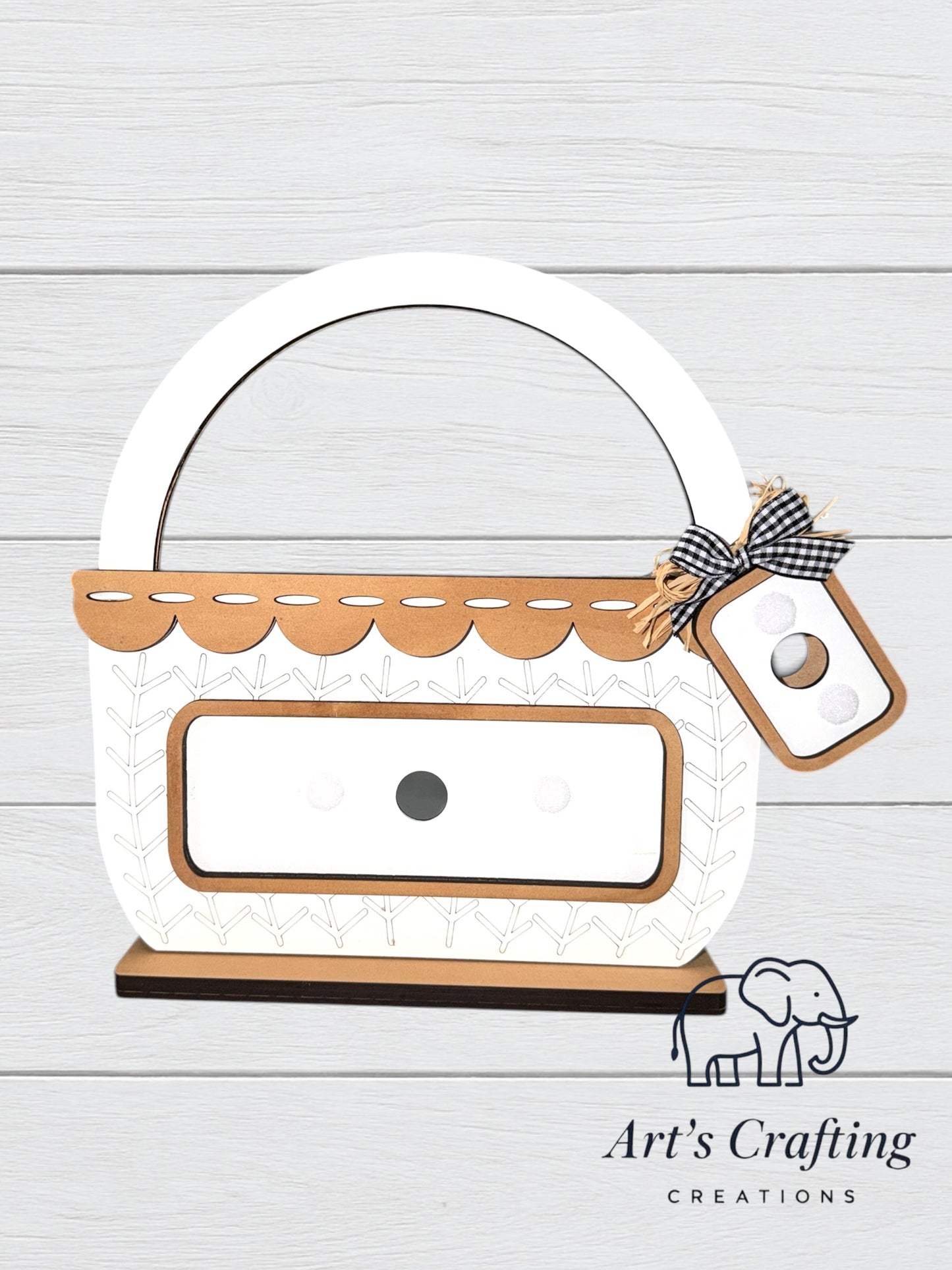 12” Interchangeable Base - Double-Sided Basket