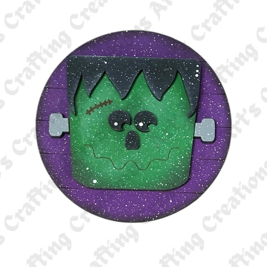 3" Round Insert - Frankenstein - October