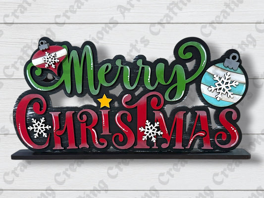 Merry Christmas Shelf Sitter