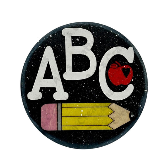 3" Round Insert - ABC - August