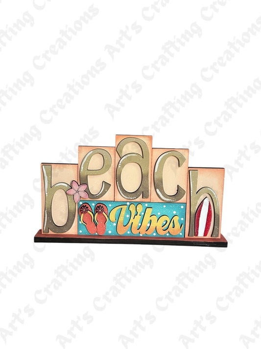 Beach Vibes - Word Stacker