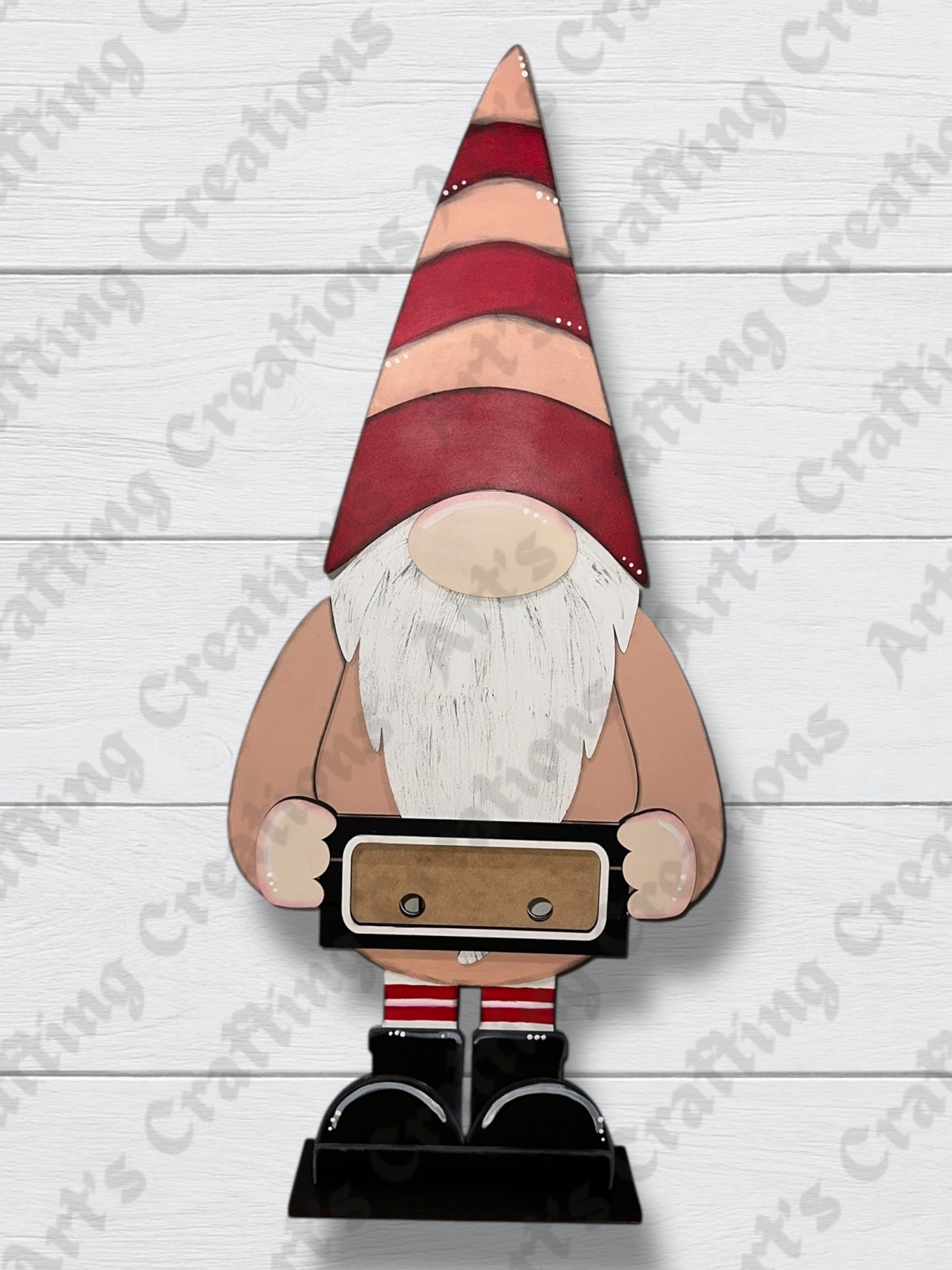 12" Interchangeable Base - 33" Standing Gnome