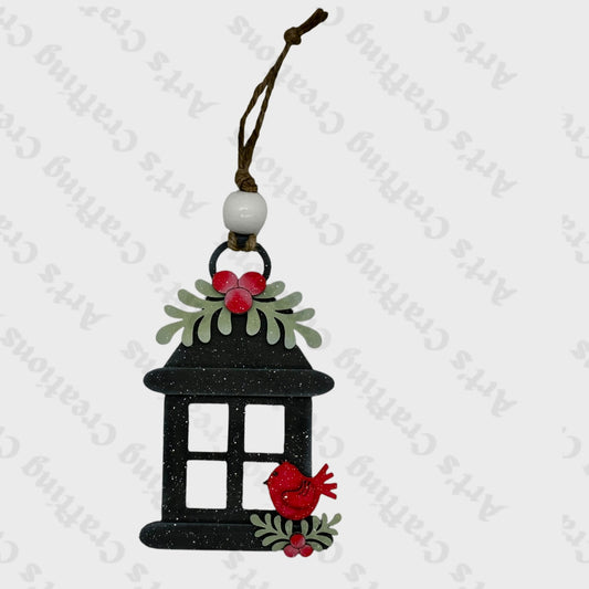 Cardinal Lantern Ornament