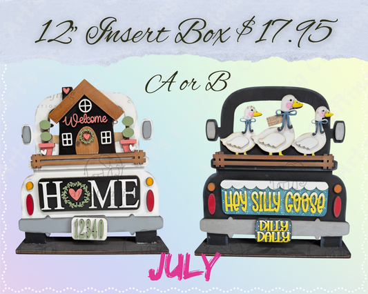 12" Interchangeable Insert Box