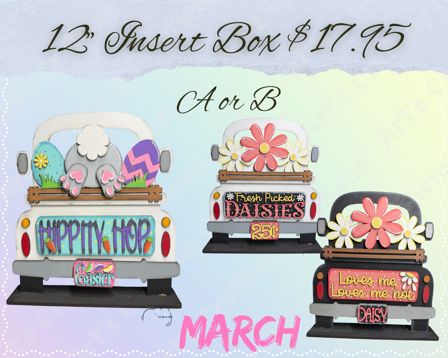 12" Interchangeable Insert Box