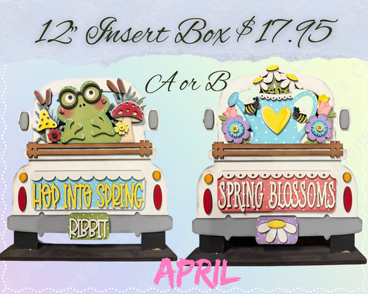 12" Interchangeable Insert Box