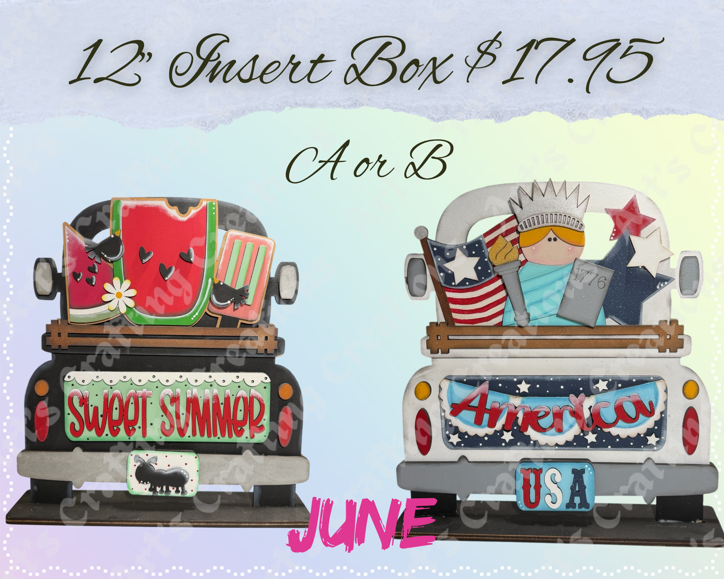 12" Interchangeable Insert Box