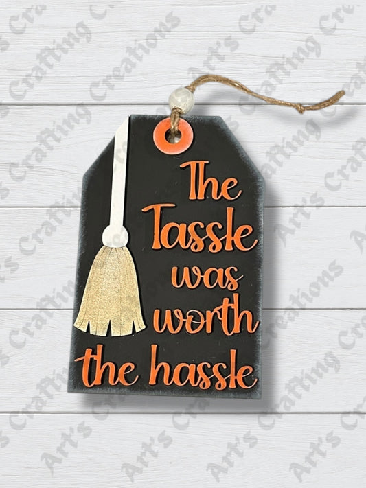 The Tassel was worth the Hassle Gift Card Holder