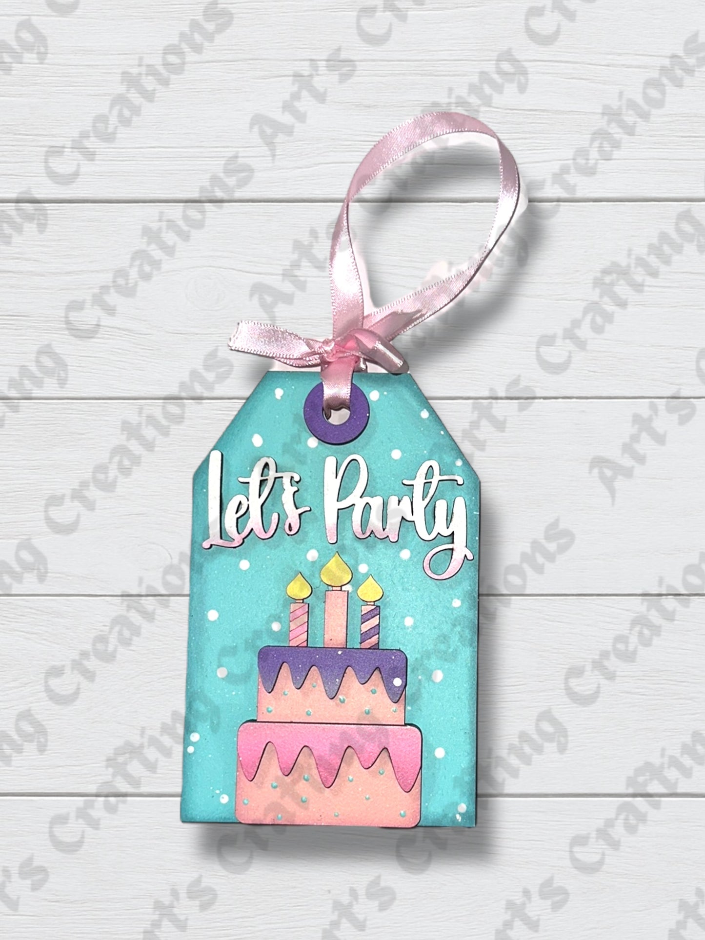 Let’s Party Birthday Gift Card Holder