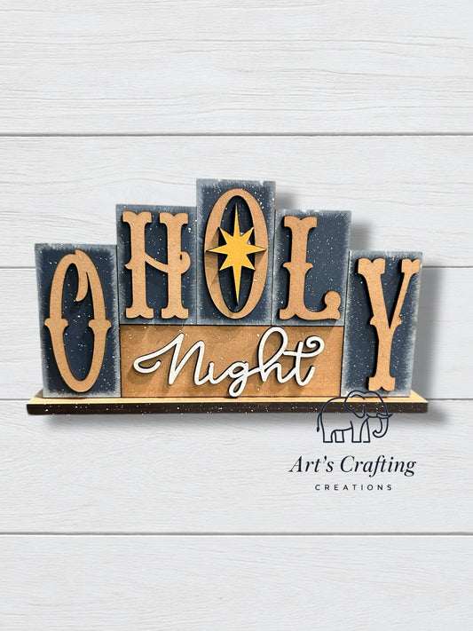 O Holy Night  - Word Stacker