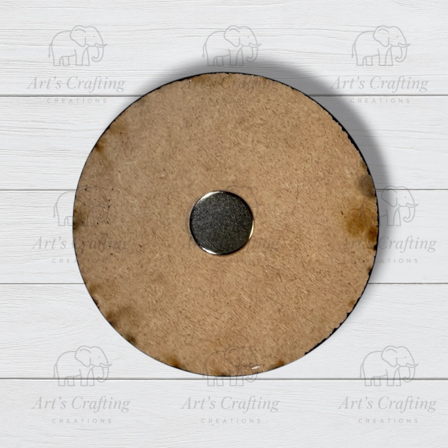 3" Round Insert - Trees - January