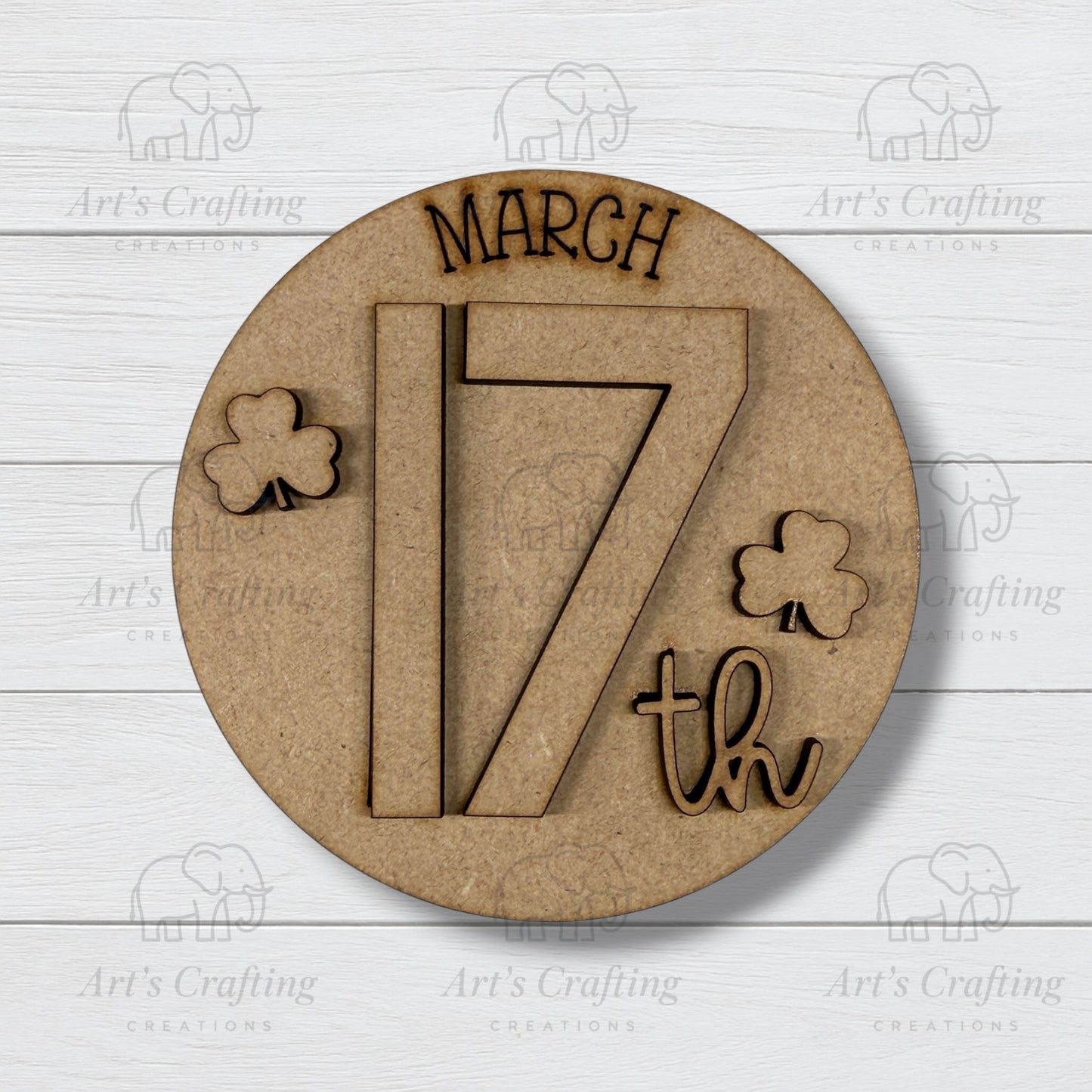 3" Round Insert - 17th - March