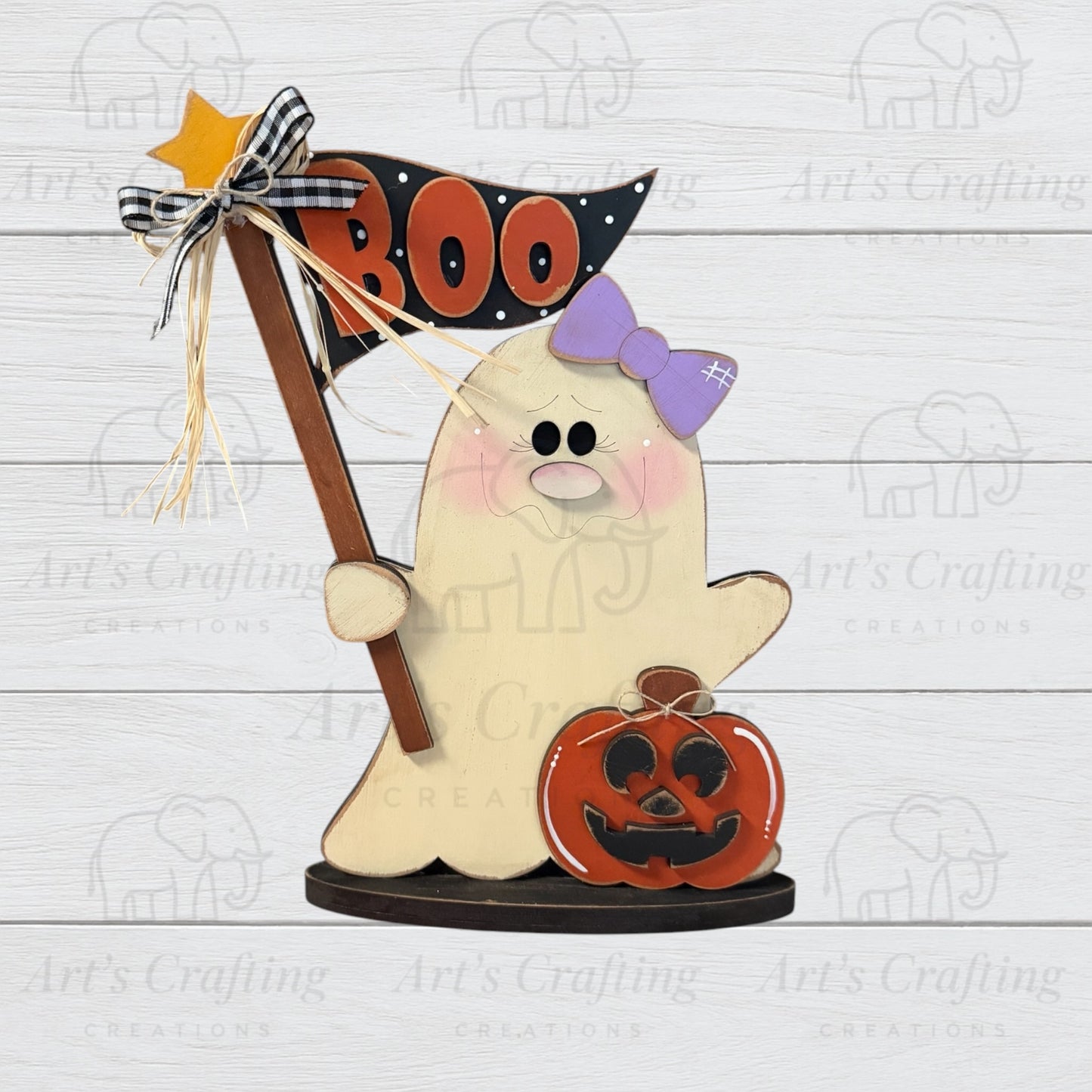 Cheer Boo Ghost Shelf Sitter