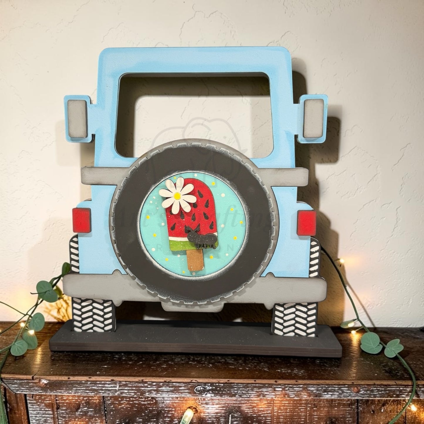 3" Interchangeable Base -  Double Sided Standing Off Road Truck