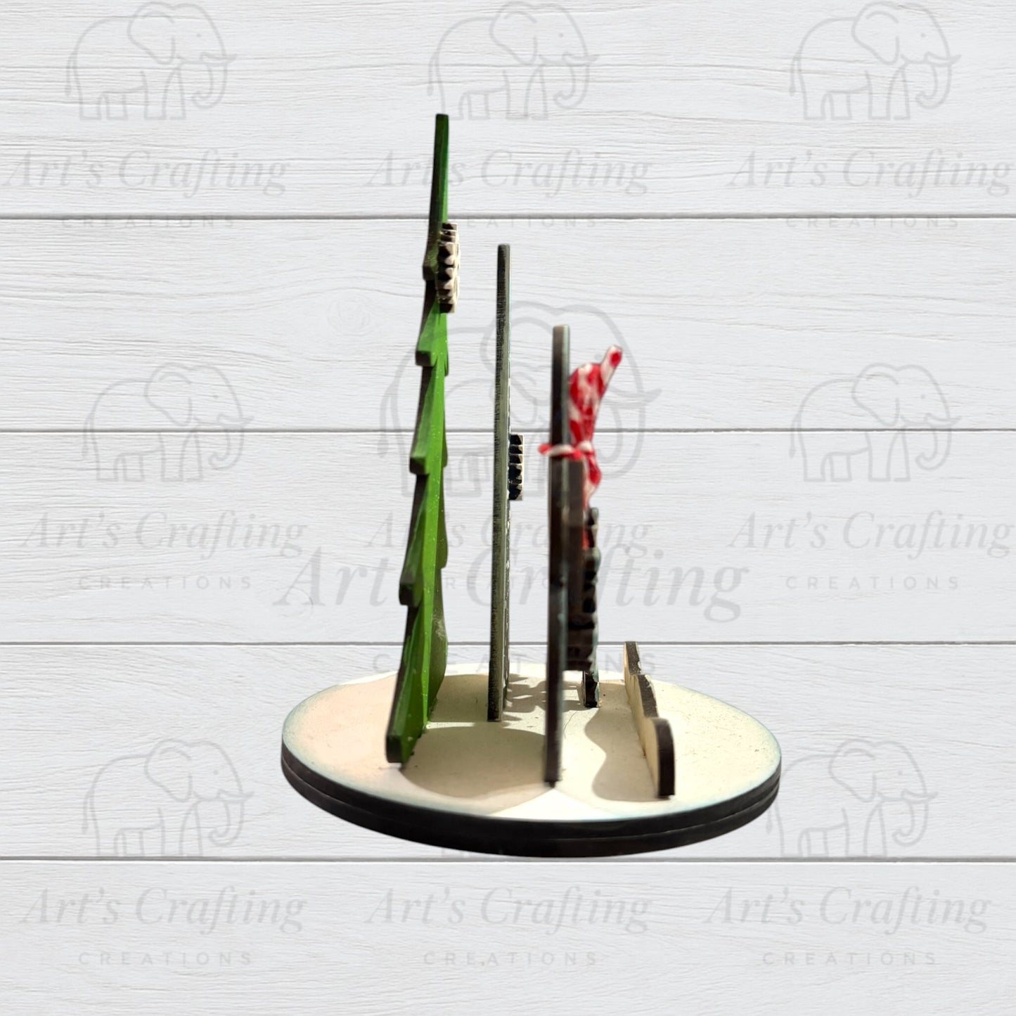 Pedestal Interchangeable Insert - Snowman