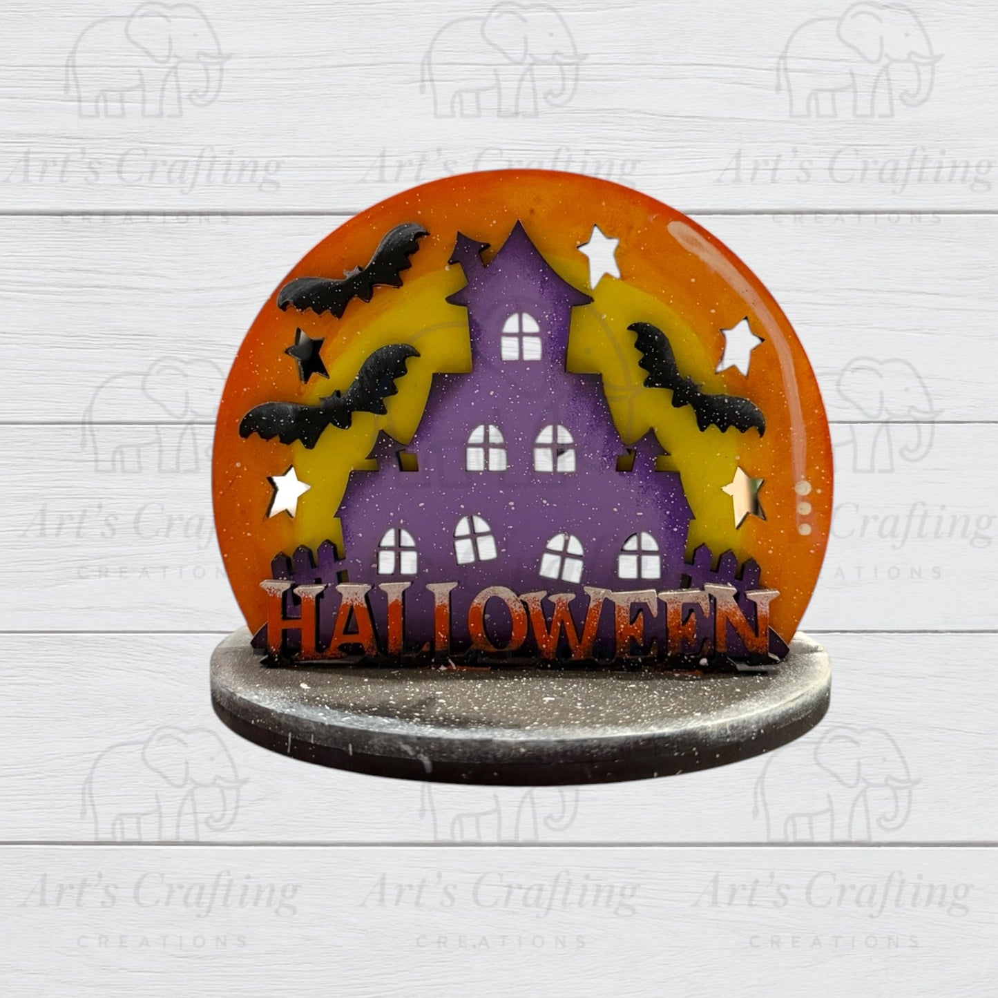 Pedestal Interchangeable Insert - Halloween