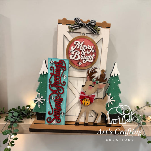 Merry and Bright - Interchangeable Porch Add-on